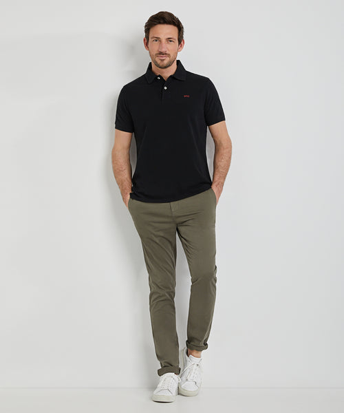 Klassieke Polo Regular Fit | Black