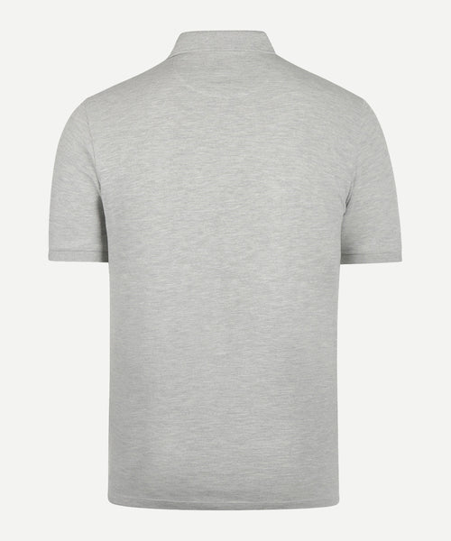 Klassieke Polo Regular Fit | Medium Grey Melange