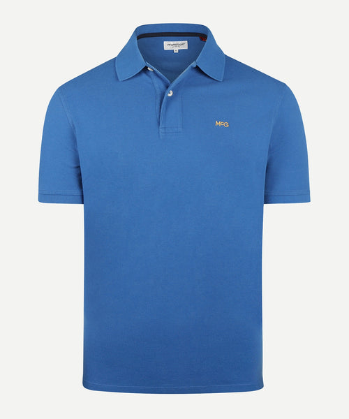 Klassieke Polo Regular Fit | Kobalt