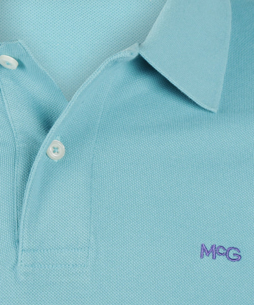 Klassieke Polo Regular Fit | Aqua