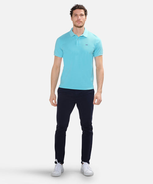 Klassieke Polo Regular Fit | Aqua