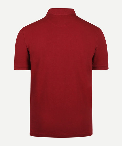 Klassieke Polo Regular Fit | Dark Red