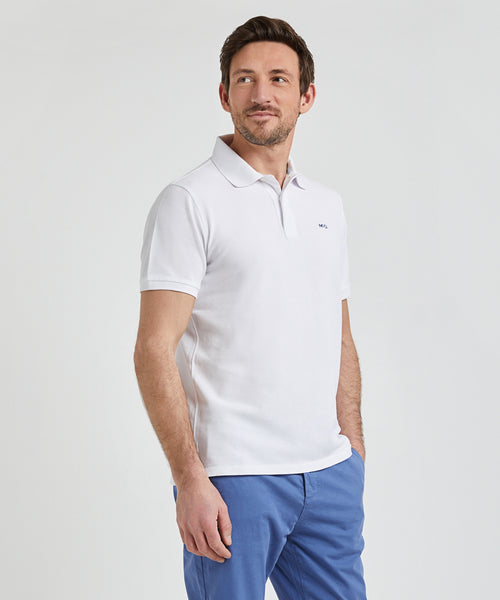 Klassieke Polo Regular Fit | White