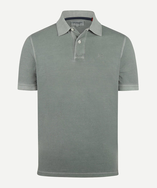 Polo Piqué Garment Dyed | Sage