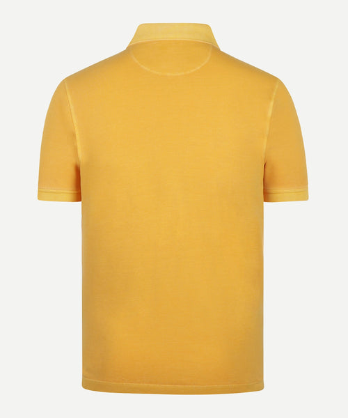 Polo Piqué Garment Dyed | Medium Yellow