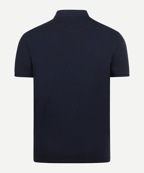 Polo Block Stripe | Navy