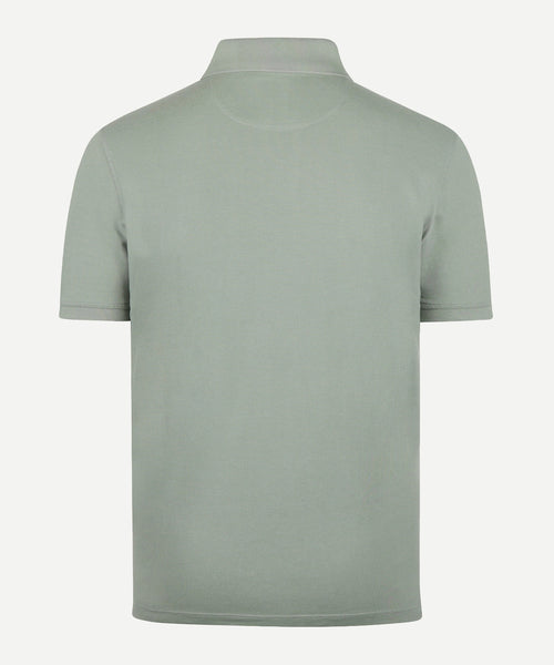 Polo Block Stripe | Sage