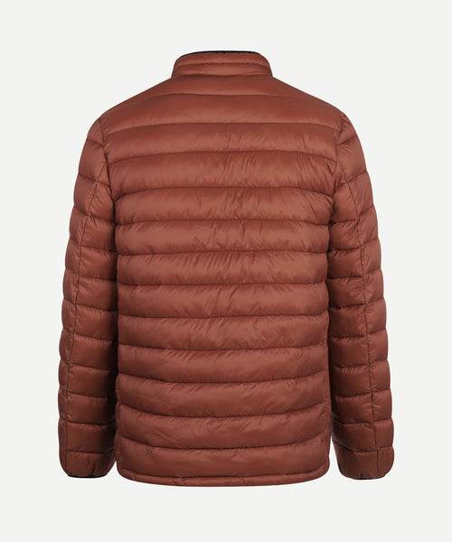 Lightweight Quilted Bomber Jacket | Chesnut