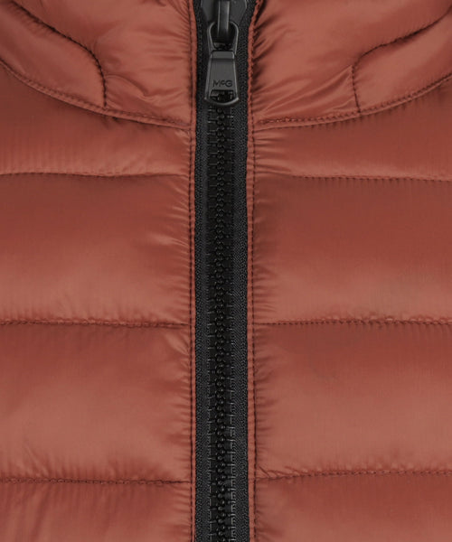 Lightweight Quilted Bomber Jacket | Chesnut