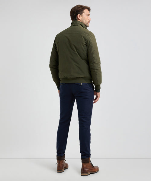 Classic Bomber Jacket | Navy