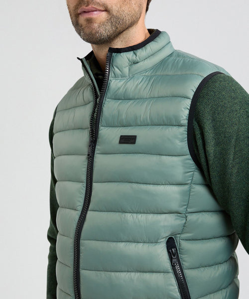 Lichte Bodywarmer | Dark Sage