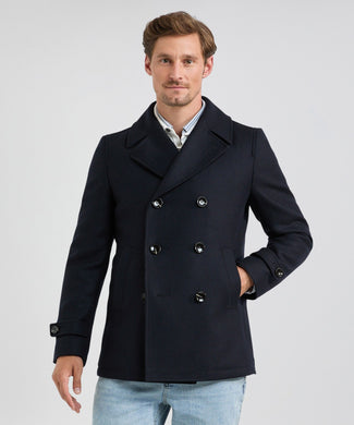 Core Peacoat double breasted | Navy