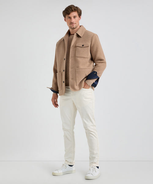 Jas Overshirt | Sand