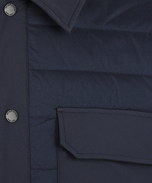 Jacket Overshirt Hybrid | Navy