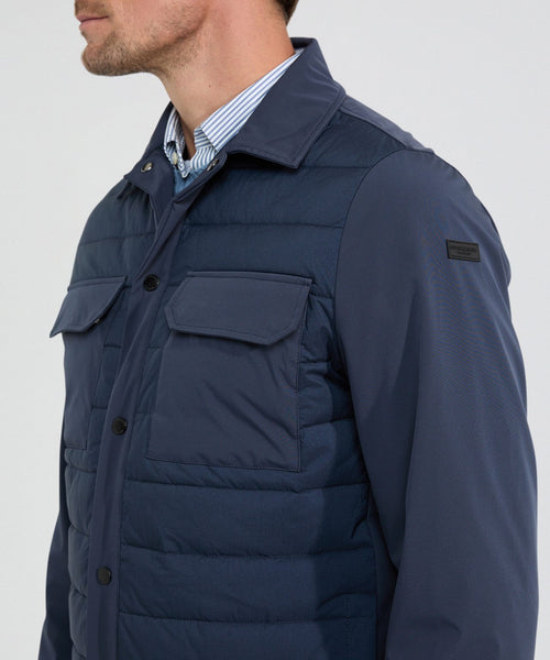 Jas Overshirt Hybrid | Navy