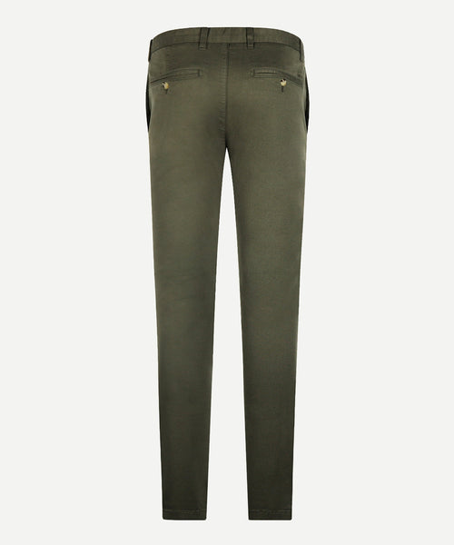 Chino Garment Dyed Slim Fit | Pine Green