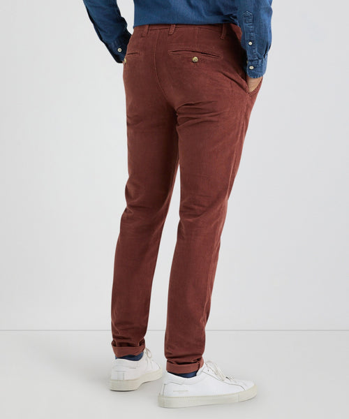 Chino Corduroy Slim Fit | Chesnut