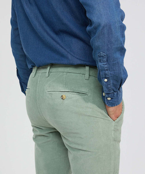 Chino Corduroy Slim Fit | Dark Sage