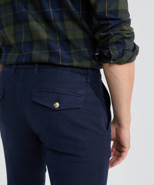 Chino Moleskin Slim Fit | Navy