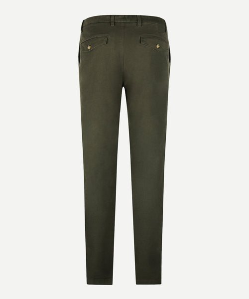 Chino Moleskin Slim Fit | Pine Green