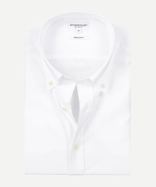 Overhemd Stretch Oxford | White