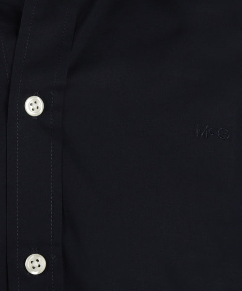 Overhemd Stretch Poplin | Navy