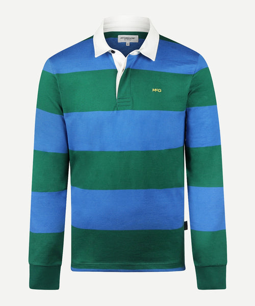 Rugbytrui Big Stripe | Bright Blue