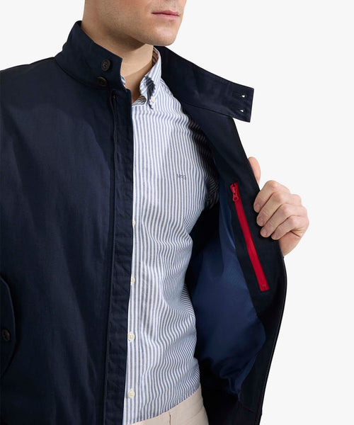Iconic Bomber Jacket | Navy