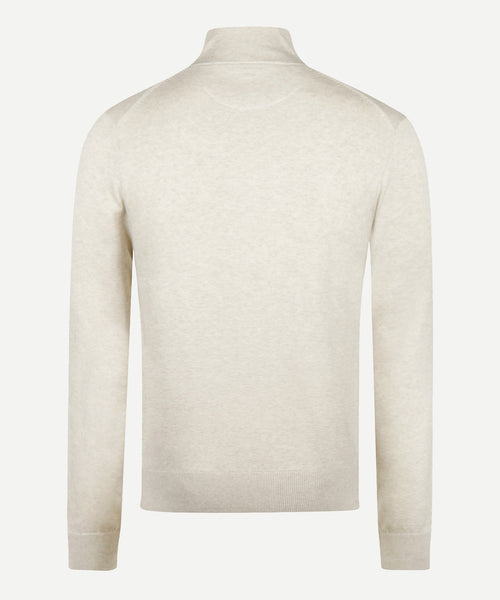 Sweater Zip Collar Cotton | Kit