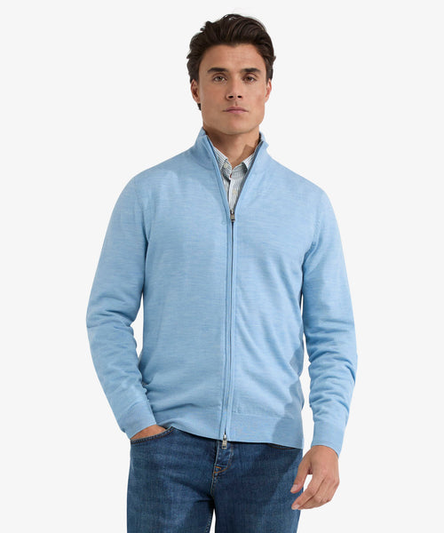 Vest Luxe Merino | Light Blue