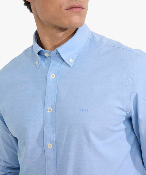 Shirt Oxford Stretch | Light Blue