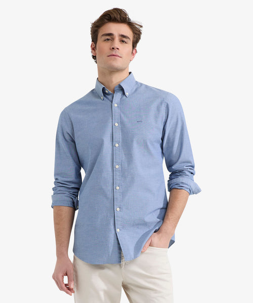 Shirt Oxford Stretch | Navy