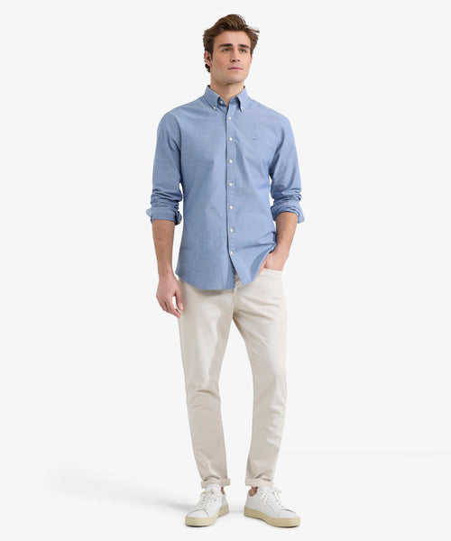 Shirt Oxford Stretch | Navy