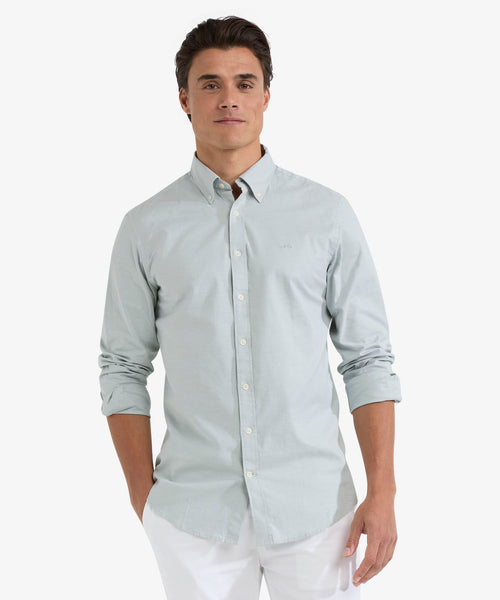 Shirt Oxford Stretch | Sage