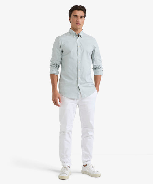 Shirt Oxford Stretch | Sage