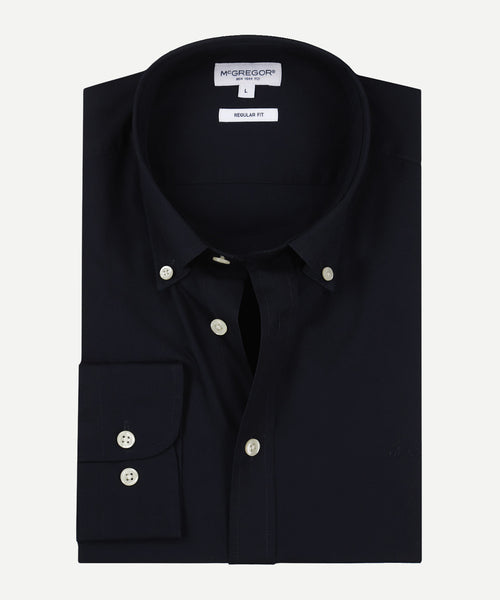 Shirt Poplin Stretch | Navy
