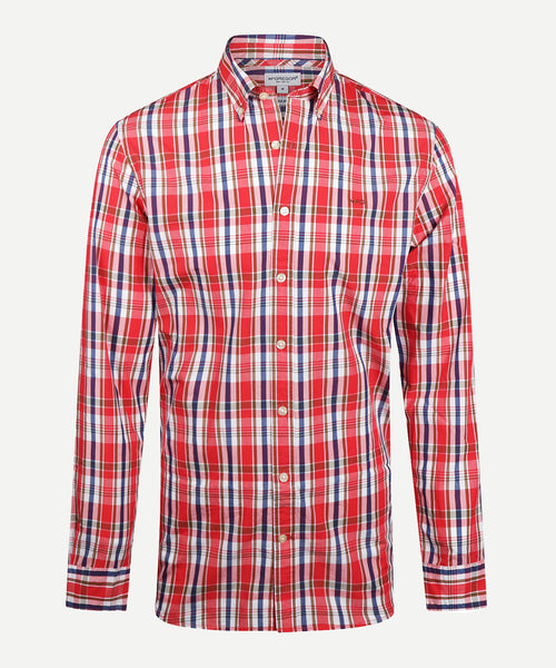 Overhemd Summer Ruit | Coral Red