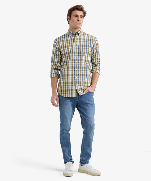 Shirt Classic Check | Olive
