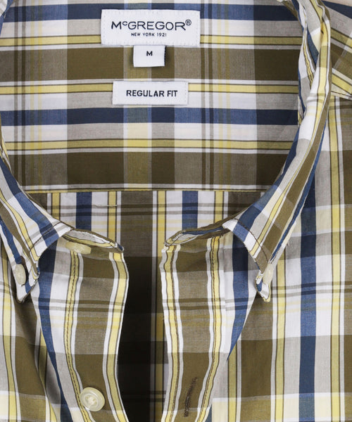 Shirt Classic Check | Olive