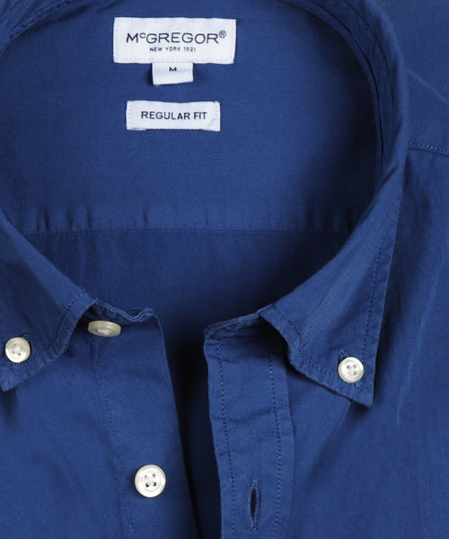 Overhemd Summer Poplin | Vintage Blue