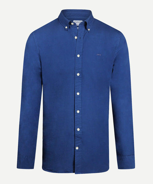Overhemd Summer Poplin | Vintage Blue