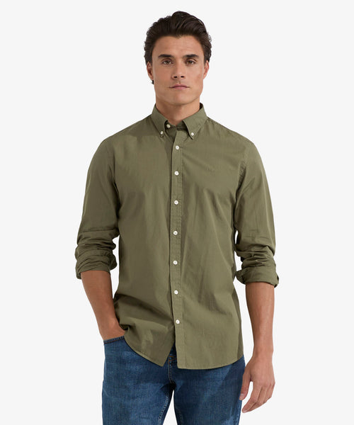 Shirt Summer Poplin | Olive