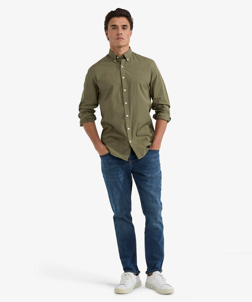 Shirt Summer Poplin | Olive