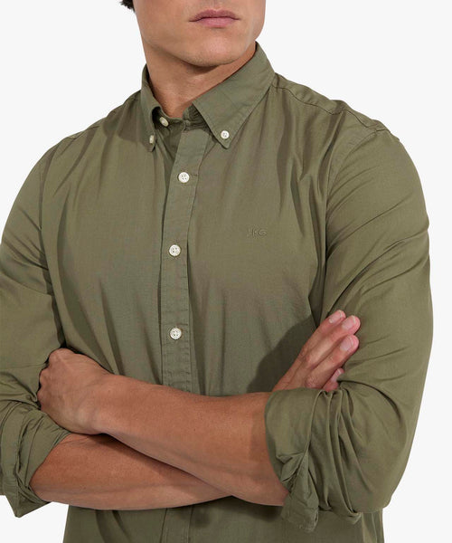 Shirt Summer Poplin | Olive