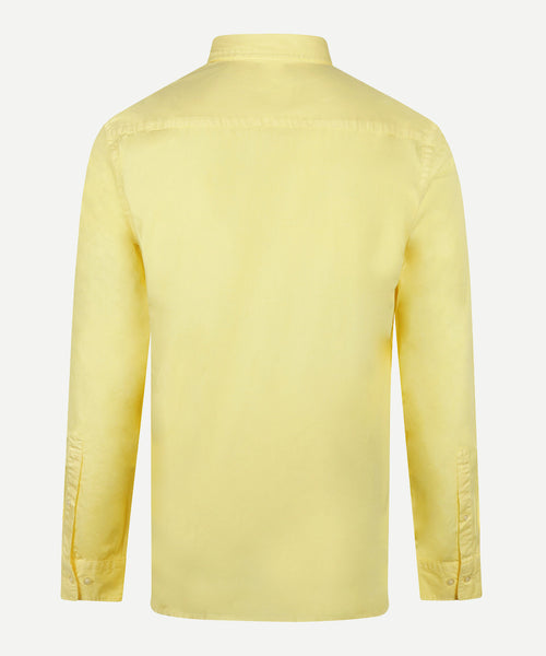 Overhemd Summer Poplin | Lemon Yellow