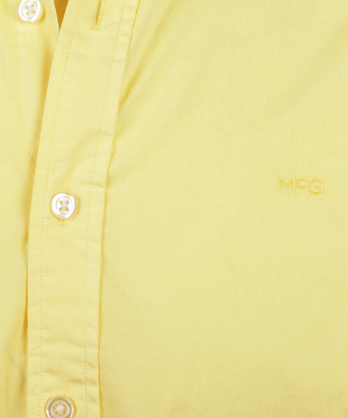 Overhemd Summer Poplin | Lemon Yellow