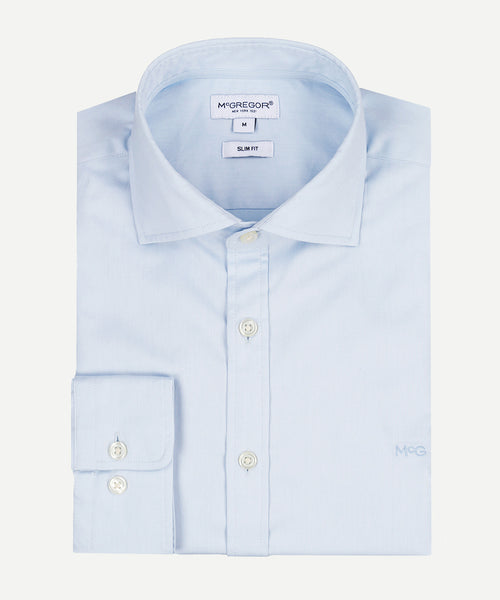 Shirt Slim Fit Luxe Twill | Light Blue