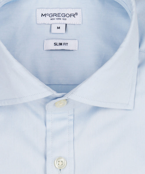 Shirt Slim Fit Luxe Twill | Light Blue