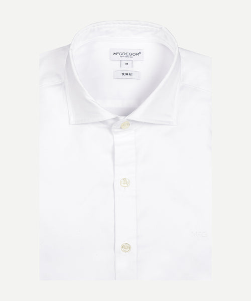 Shirt Slim Fit Luxe Twill | White