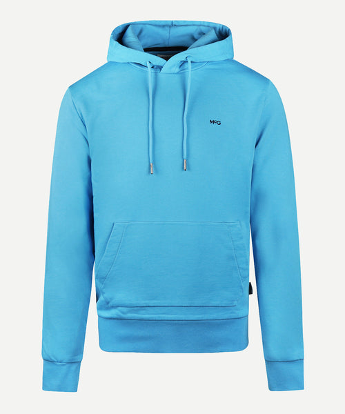 Hoodie with Logo | Sea Blue